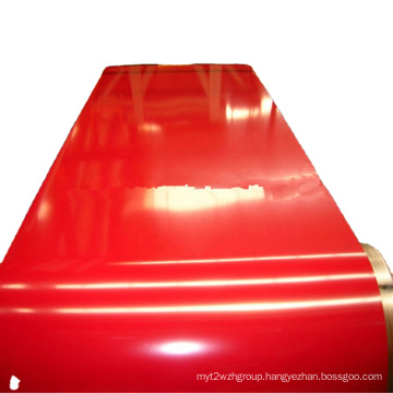 PPGI red color coated dx51d zinc coated hot dipped prepainted galvanized steel coil